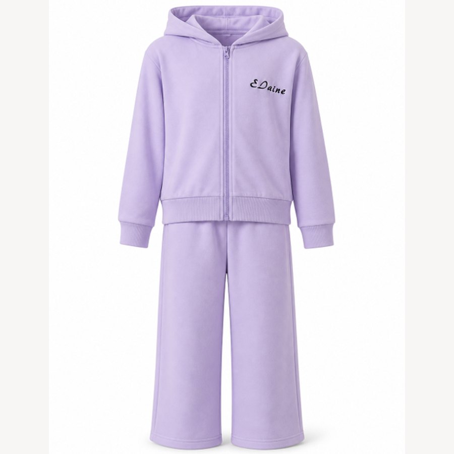 Kids fleece hoodie set