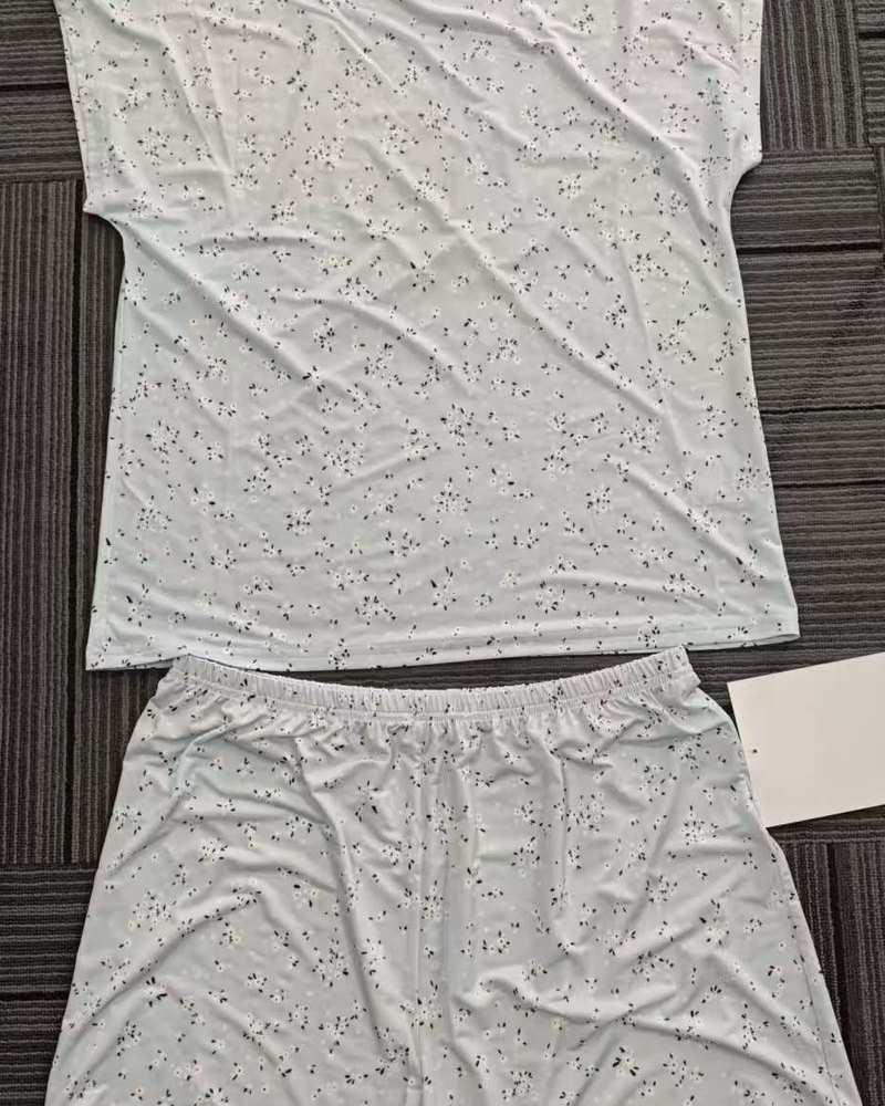 Solid pajama set