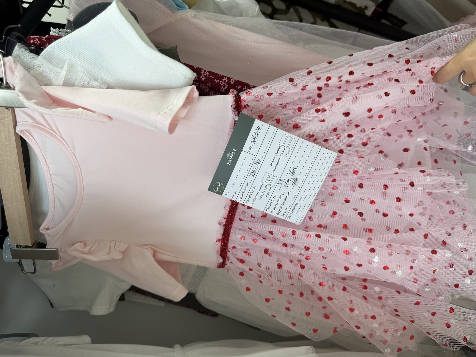 Garment finishing and labelling