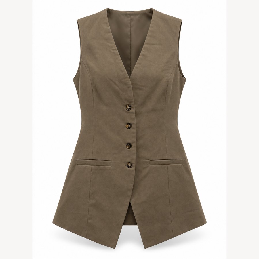 Longline waistcoat